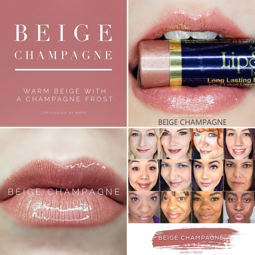 Beige Champagne Lipsense starter kit